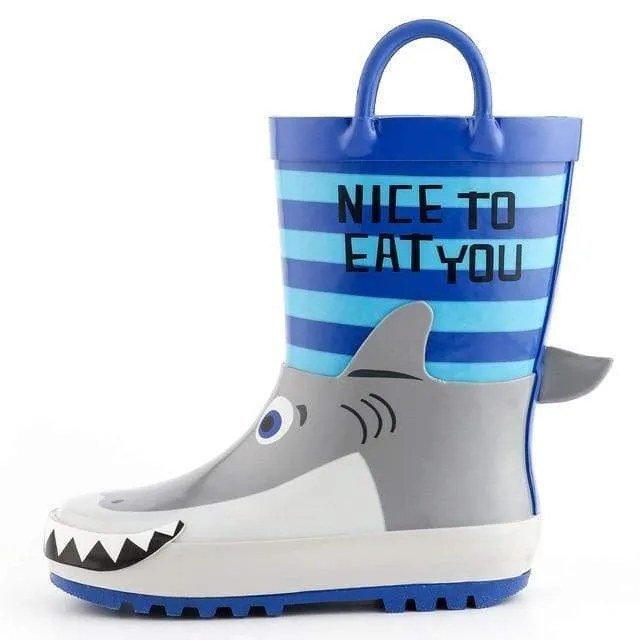 3D Cartoon Rain Boots