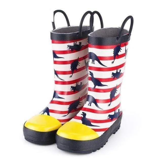 3D Cartoon Rain Boots