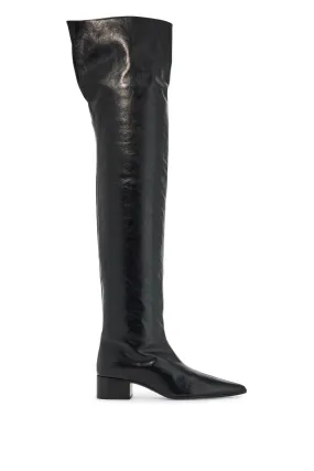 andy's thigh-high boots F1095 907 BLACK
