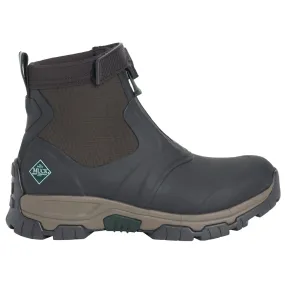 Apex Round Toe Zippered Rain Boots