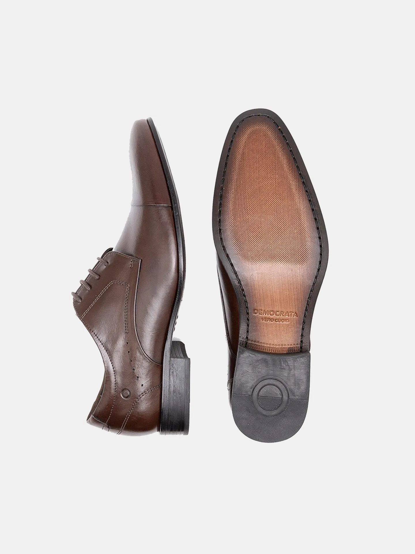 Democrata Men's Leather Sole Shoe Metropolitan Caster Formal Shoes