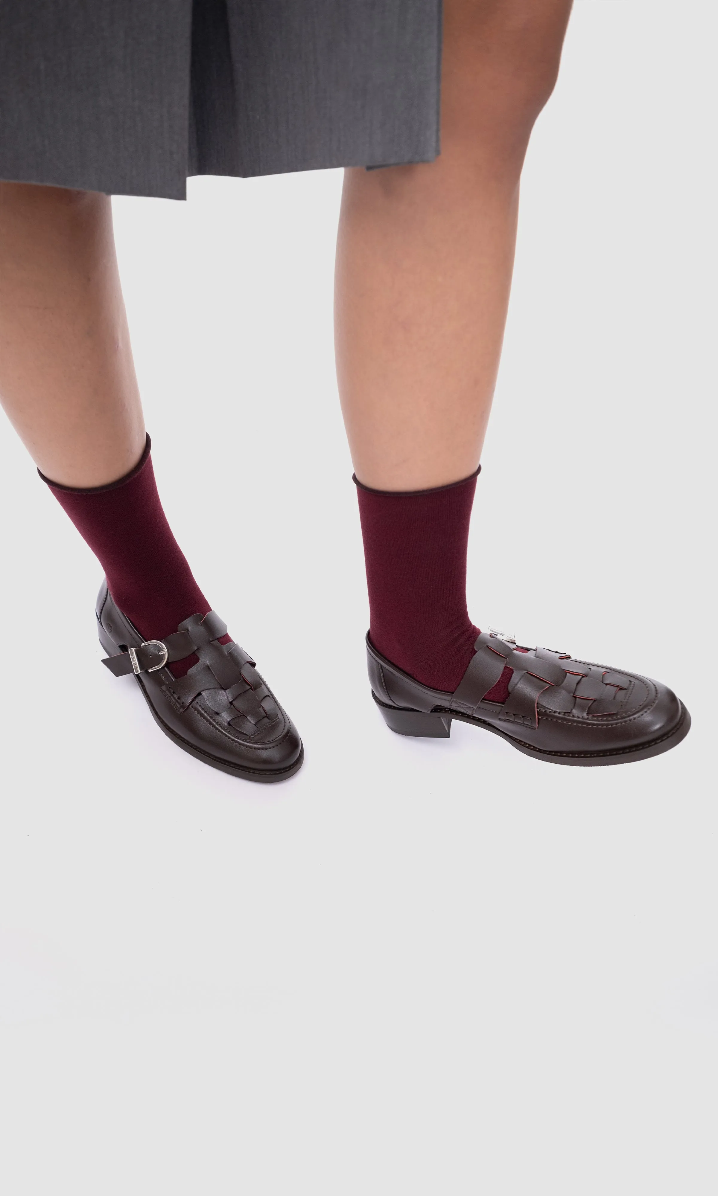 DOROTHY LOAFER - CHERRY BROWNIE