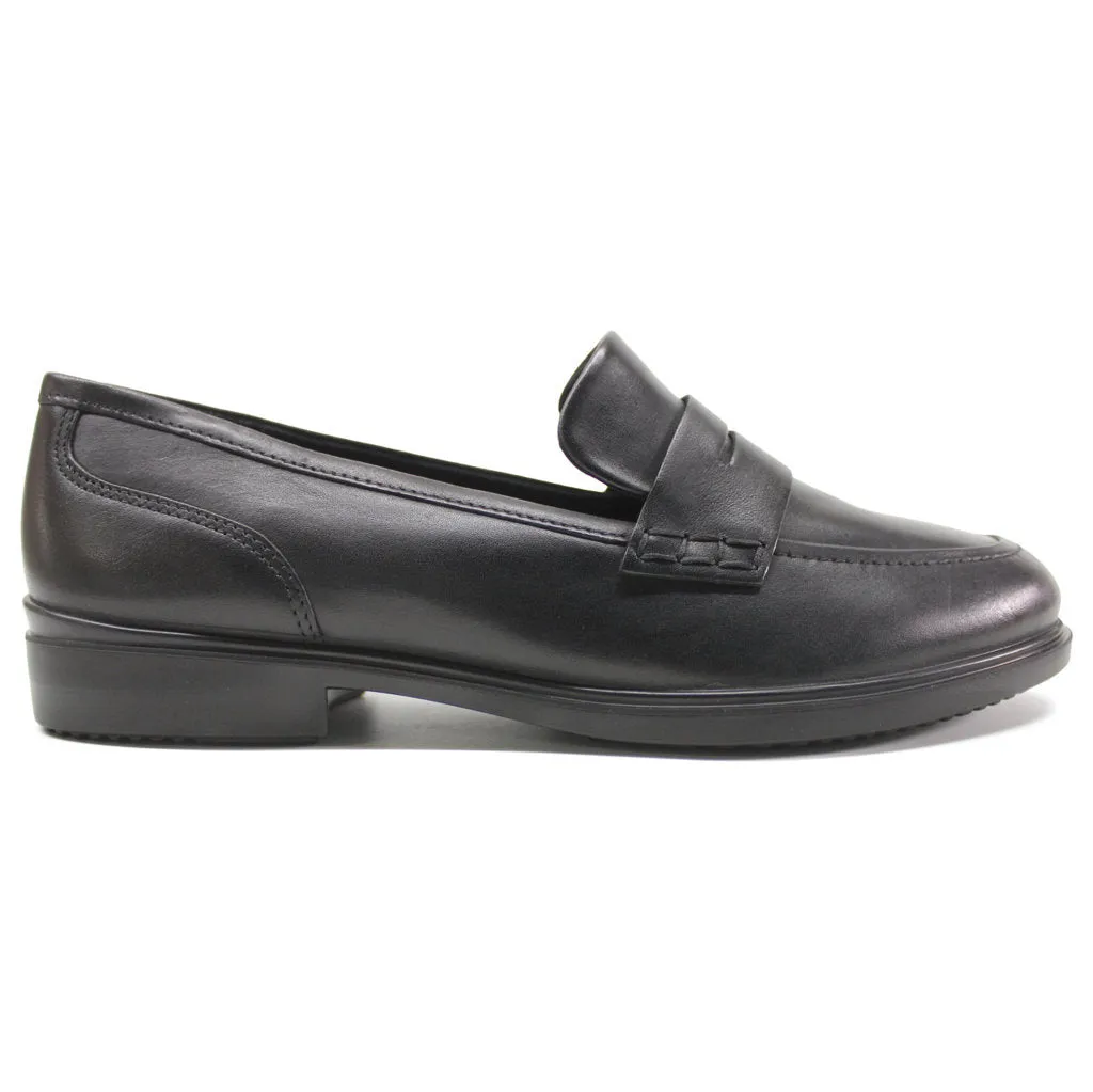Ecco Dress Classic 15 Full Grain Leather Women's Loafer Shoes