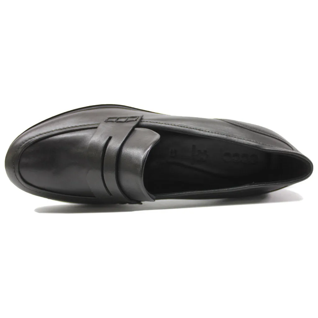 Ecco Dress Classic 15 Full Grain Leather Women's Loafer Shoes