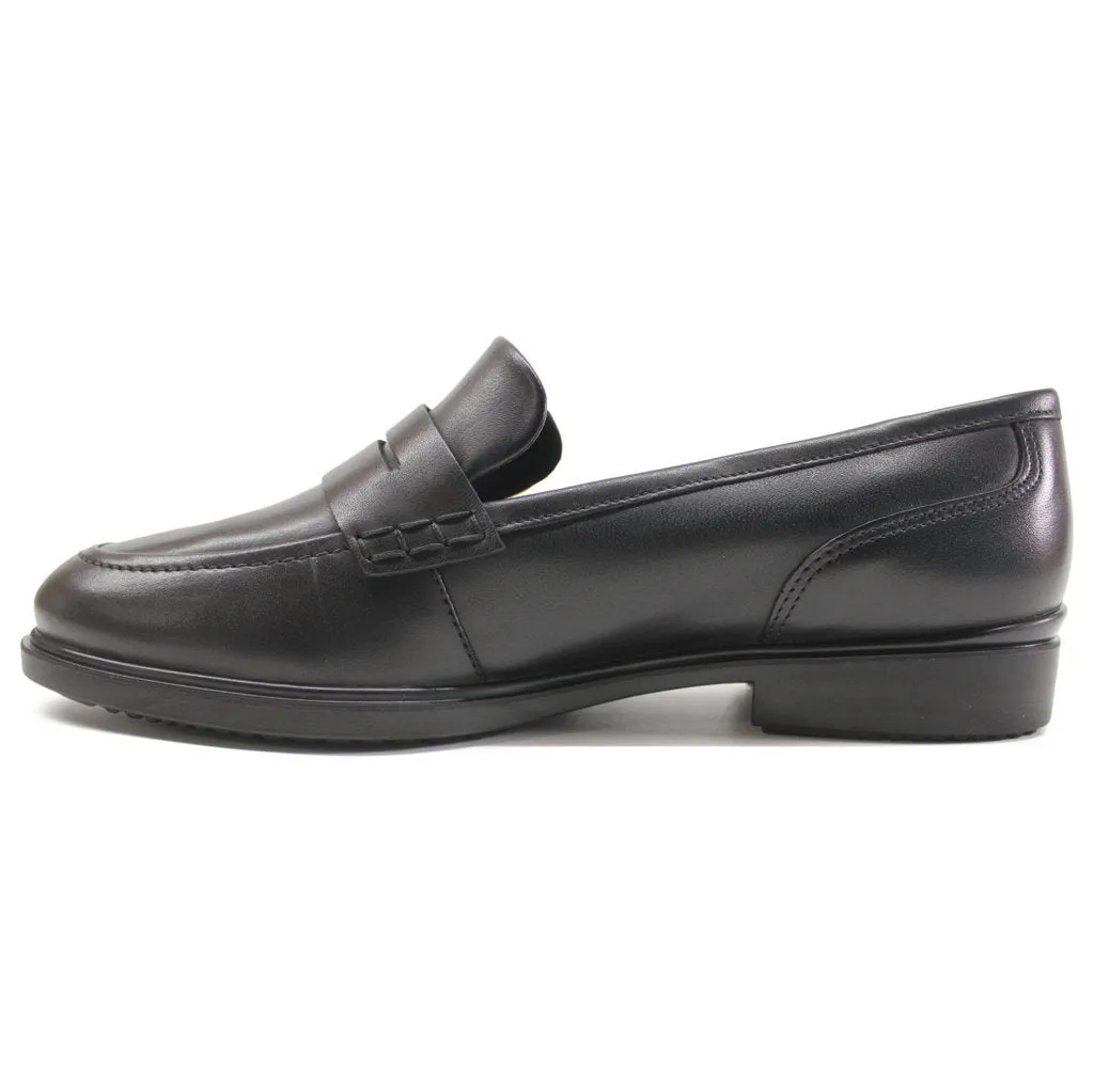 Ecco Dress Classic 15 Full Grain Leather Women's Loafer Shoes