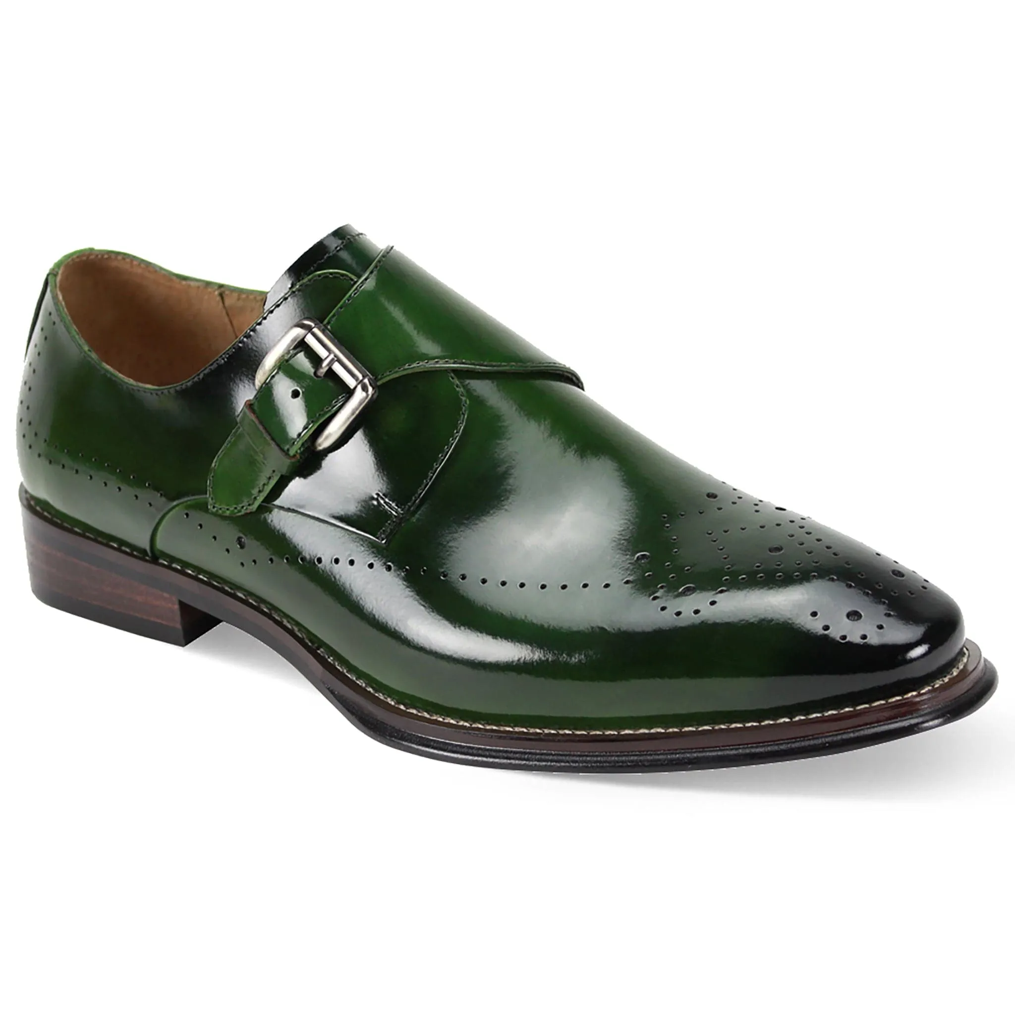 GIOVANNI LEATHER SHOES-JEFFERY