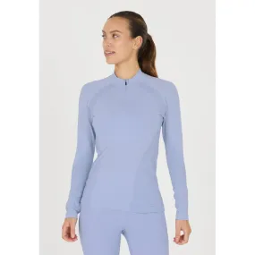 Halen W Seamless Midlayer - Blue Heron