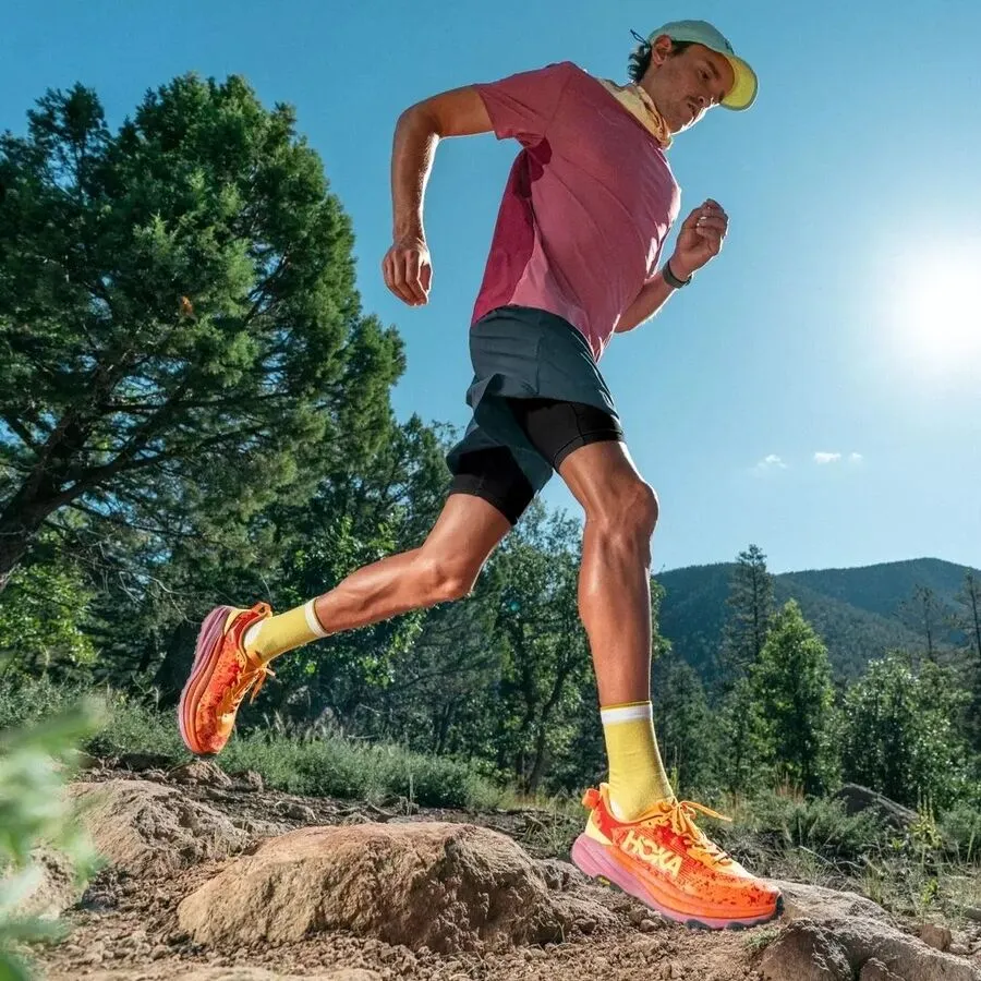 Hoka Speedgoat 6 Wide | Sherbet / Beet Root | Mens