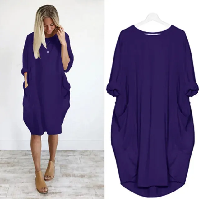 Iris | Refined Belly-Covering Dress