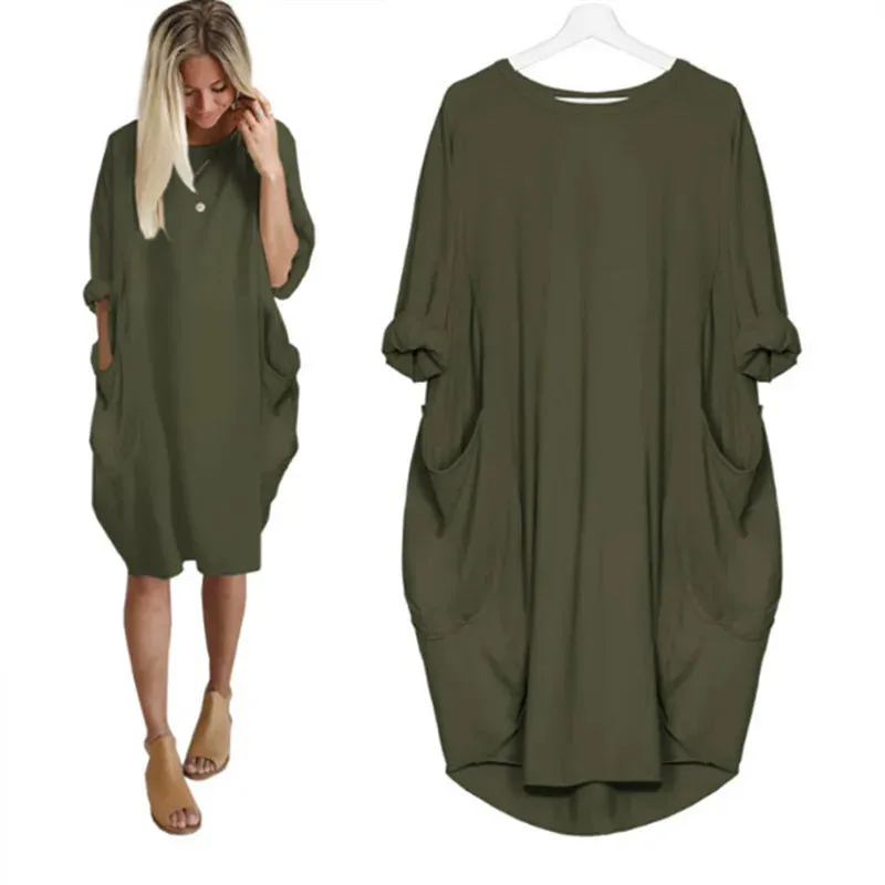 Iris | Refined Belly-Covering Dress