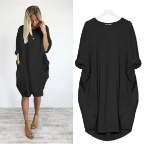 Iris | Refined Belly-Covering Dress