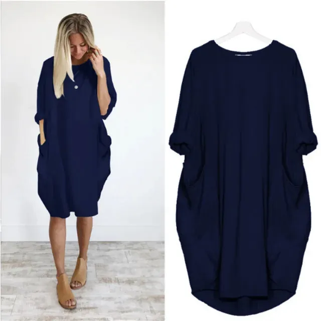 Iris | Refined Belly-Covering Dress