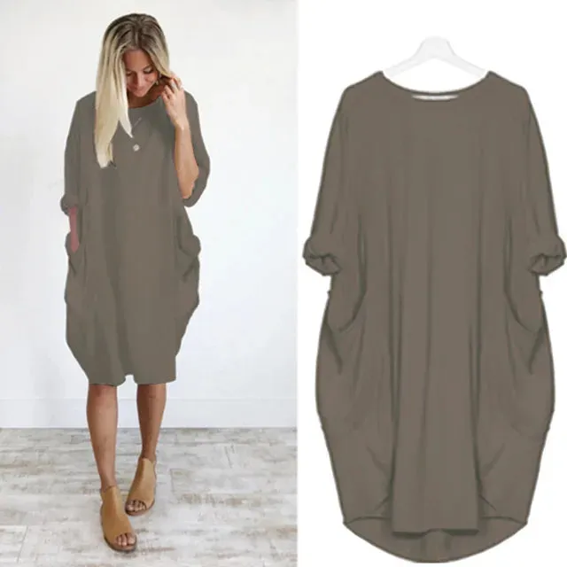 Iris | Refined Belly-Covering Dress