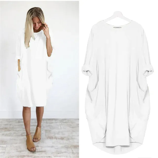 Iris | Refined Belly-Covering Dress
