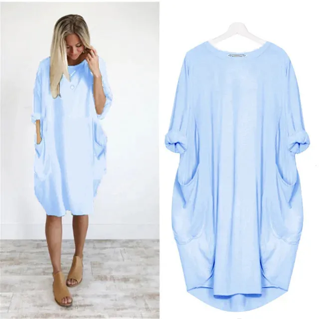 Iris | Refined Belly-Covering Dress