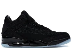 Jordan 3 Retro Flyknit Black
