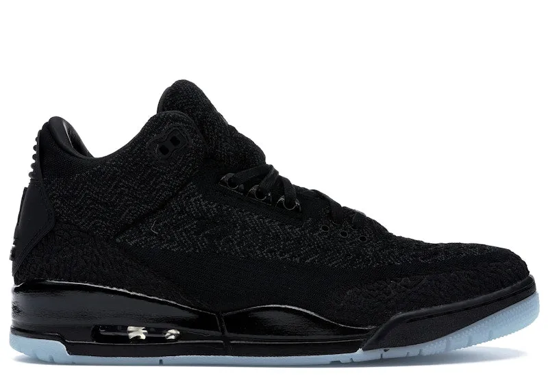Jordan 3 Retro Flyknit Black