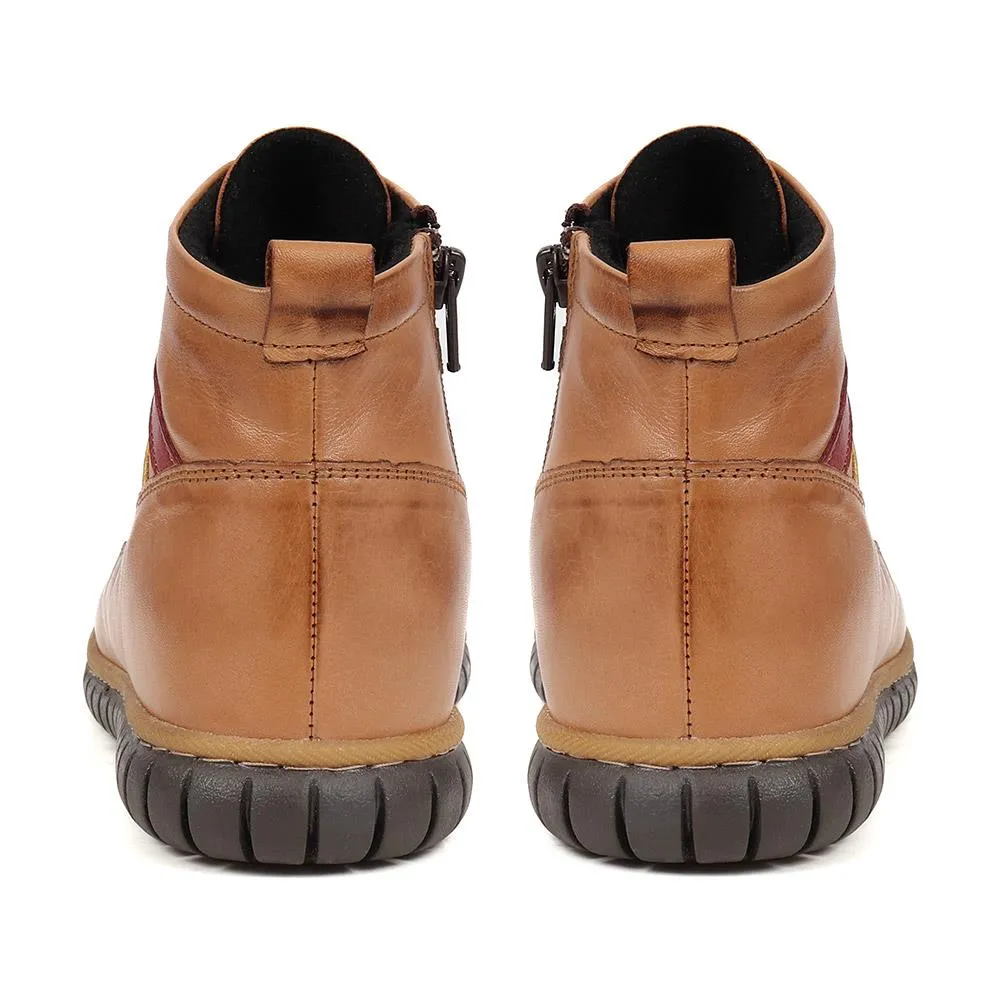 Leather Ankle Boots - KARY34003 / 320 783