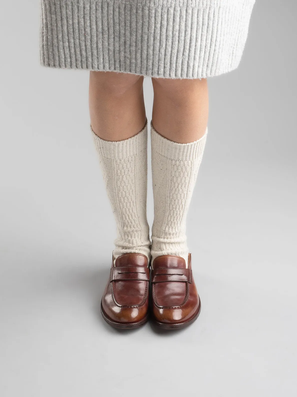 LEXIKON 140 - Coffe Leather Penny Loafers