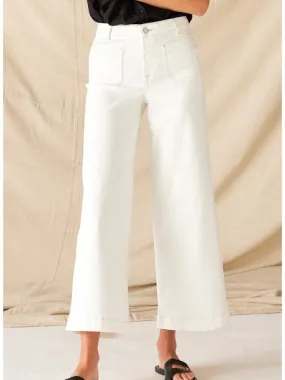 MERSEA - COCO SAILOR WIDE LEG DENIM PANT