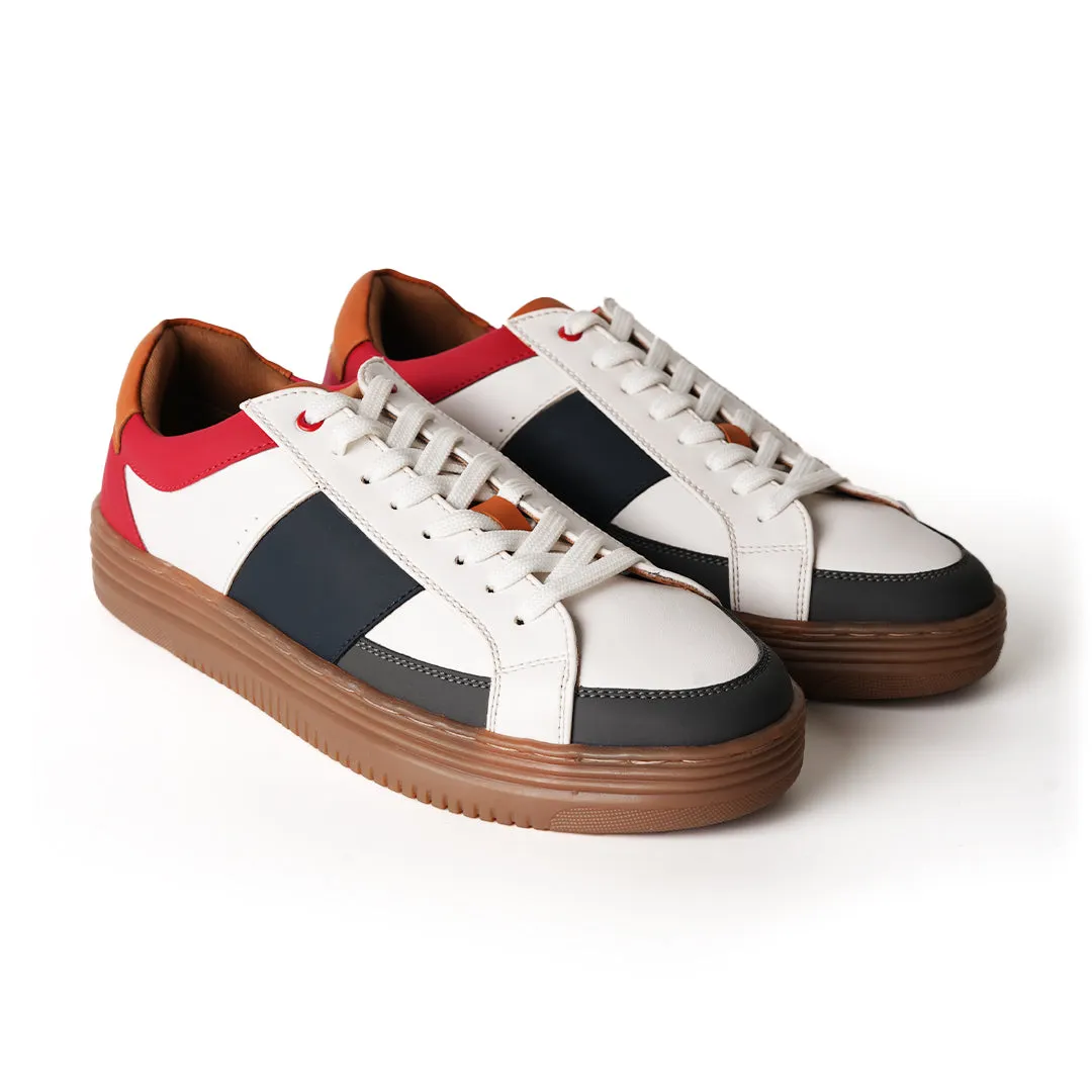Monkstory Retro Multicolor Platform Sneakers
