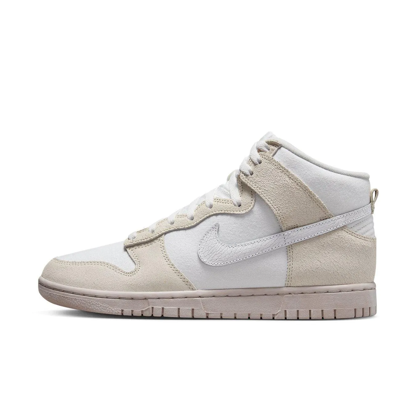 Nike Dunk High Retro PRM Cracked Leather Swoosh