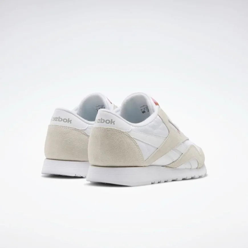 Reebok Classic Nylon Women Running Shoes Black/White