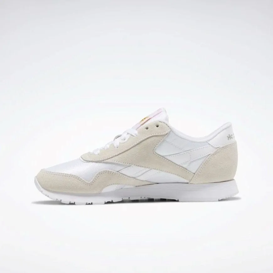 Reebok Classic Nylon Women Running Shoes Black/White